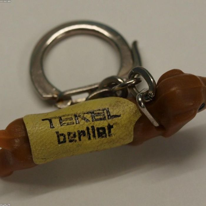 Heavy-Duty Steel Keyring