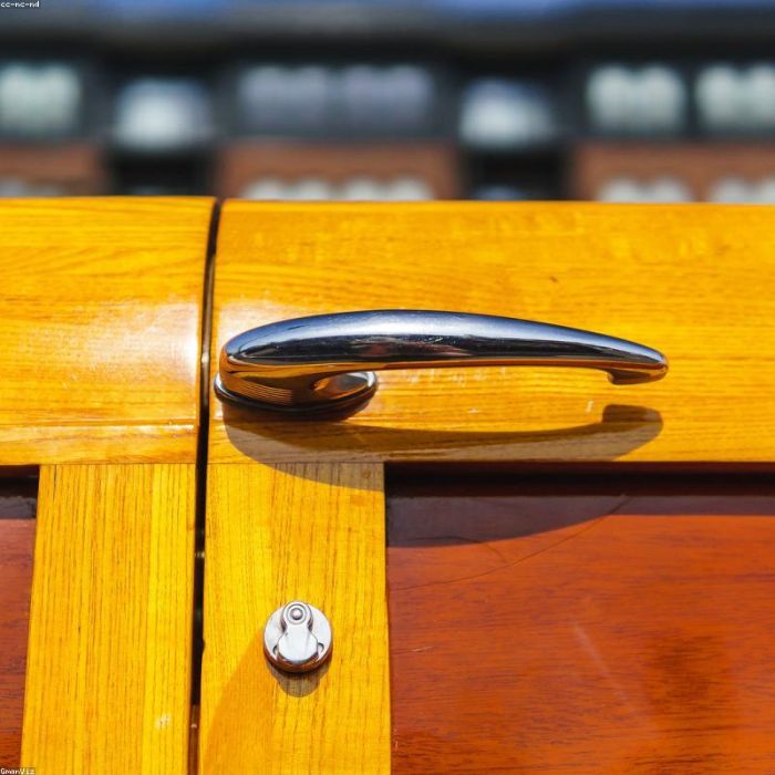 Camden Lever Door Handle - Antique Brass